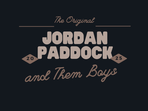 Jordan Paddock and Them Boys logo, used here as concept cover art